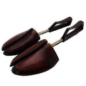 Vtg Florsheim Travel Trees Shoe Keeper 5 Cedar Split Toe Form Stretcher 11-13